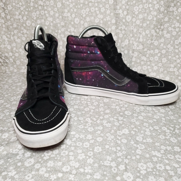 Vans Sk8 Hi Rare Galaxy Nebula Sneakers - Picture 2 of 10